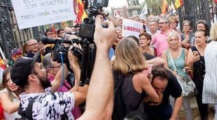 Un cámara de Telemadrid es agredido al ser confundido con uno de TV3 en una convocatoria de Ciudadanos