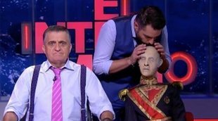 'El Intermedio': Wyoming aviva su polémica con la Fundación Francisco Franco decapitando al exdictador