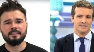 Rufián compara a Casado y Rivera con Andy y Lucas en 'El programa de Ana Rosa'