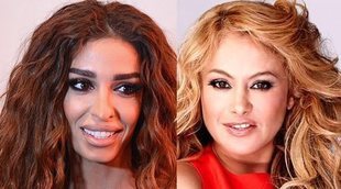 Paulina Rubio y Eleni Foureira, invitadas de la primera gala de 'Tu cara me suena 7'