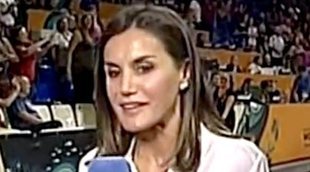 La Reina Letizia, tuteada en una incómoda entrevista durante su regreso a TVE