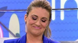 Carlota Corredera rompe a llorar en 'Sálvame' al desvelar que ha sido operada de un quiste