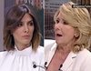 Esperanza Aguirre pide la hora para irse y llama "antiPP" a Telemadrid en su regreso a la cadena