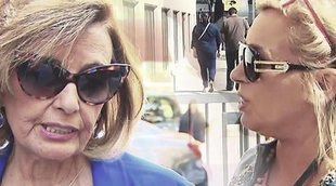 María Teresa y Carmen Borrego hablan de la operación de Terelu Campos: "No es fácil verla sufriendo"