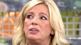 Carmen Borrego rompe a llorar al hablar de Terelu en 'Sálvame': "Nunca he estado preparada para verla sufrir"