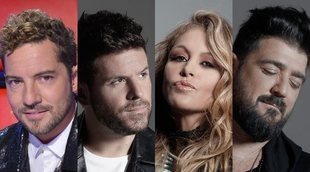 'La Voz Senior': Paulina Rubio, Antonio Orozco, David Bisbal y Pablo López serán los coaches