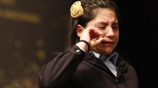 Nerea, la niña que se derrumbó al dar el quinto premio de la Lotería de Navidad y que ha enamorado al público