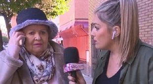 Josefa Fernandez, supuesta hija secreta de la Duquesa de Alba, sale huyendo de una entrevista con 'Socialité'