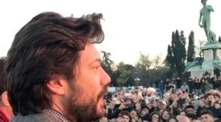 'La Casa de Papel' revoluciona Florencia con el rodaje de la tercera temporada