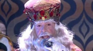 La pullita independentista del Rey Melchor en la cabalgata emitida en TV3