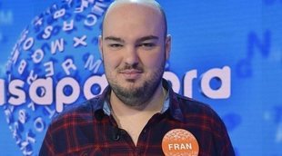 'Pasapalabra' confirma que Fran González se lleva el bote tras ganar 'El Rosco' el martes 22 de enero