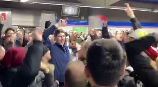 Los taxistas protestan en Madrid al son de la versión del "Bella ciao" de 'La Casa de Papel'