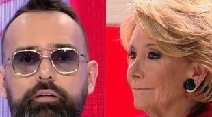 'Todo es mentira': Esperanza Aguirre da plantón a Risto Mejide y le cuelga en pleno directo