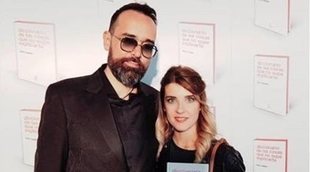 Risto Mejide se reencuentra con Virginia Maestro ('OT 2008') en la presentación de su libro
