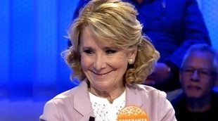 Los zascas de un concursante a Esperanza Aguirre en 'Pasapalabra': "Abróchense el Gürtel"