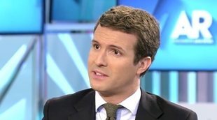 Pablo Casado en 'AR': "Sánchez ha convocado elecciones porque lo pillamos negociando con los independentistas"