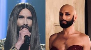 El radical cambio de look de Conchita Wurst tras deshacerse de la peluca pero no de su barba
