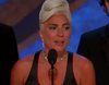 Lady Gaga emociona con su discurso al recoger el Oscar 2019 por "Shallow": "No importa cuántas veces caigas"
