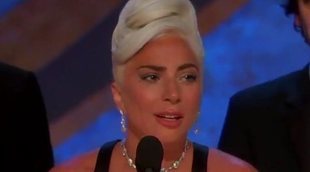 Lady Gaga emociona con su discurso al recoger el Oscar 2019 por "Shallow": "No importa cuántas veces caigas"