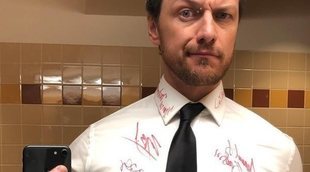 Oscar 2019: El solidario motivo por el que James McAvoy llenó su camisa de firmas