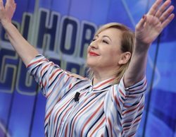 Carmen Machi da detalles de 'Criminal', serie de Netflix, en 'El hormiguero': "Fue una experiencia cojonuda"