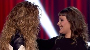 El emotivo encuentro de Miriam con una compañera de casting de 'OT 2017' en 'La Voz': "Eres personalidad pura"