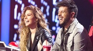'La Voz' (20,3%) sube y mantiene su liderazgo frente a 'Got Talent España' (18,9%), que también crece