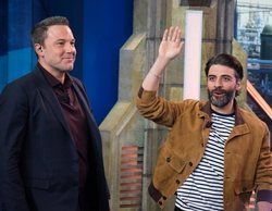 La visita de Ben Affleck y Oscar Isaac a 'El hormiguero': "Trabajar con militares fue impresionante"