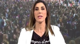 Paz Padilla abandona 'Sálvame' con un emotivo discurso para secundar la huelga feminista del 8M