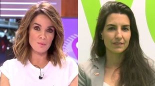 'Cuatro al día': El rifirrafe entre Carme Chaparro y Rocío Monasterio (VOX) por su postura sobre el 8M