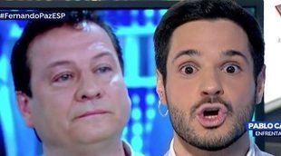 La discusión entre Fernando Paz (VOX) y Pablo Sarrión (Ciudadanos) en 'Espejo Público': "Es un homófobo"