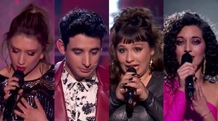 'La Voz': Palomy, Álex, Lia y Susana, concursantes eliminados en el primer directo