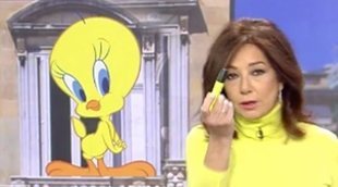 Ana Rosa Quintana sugiere a Quim Torra que sustituya los lazos amarillos por Piolín o Bob Esponja