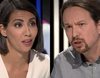 Ana Pastor y Pablo Iglesias protagonizan una tensa entrevista en 'El objetivo': "Podemos también presiona"