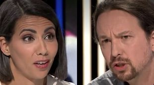 Ana Pastor y Pablo Iglesias protagonizan una tensa entrevista en 'El objetivo': "Podemos también presiona"