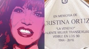 Cristina "La Veneno", homenajeada en el Parque del Oeste de Madrid con una placa en su memoria