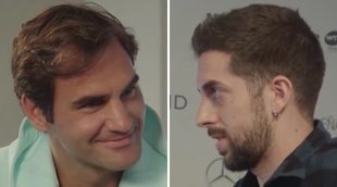 Broncano entrevista por fin a su ídolo Roger Federer: "Te doy mi hígado cuando quieras"