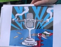 'Eurovisión 2019': Una manifestación contra Israel intenta boicotear la charanga de despedida de Miki
