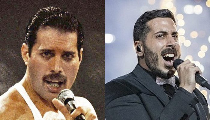 ¿El de Israel es Freddie Mercury?