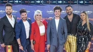 Así fue el 'Eurovision Challenge' con los bailarines de España, San Marino, Grecia, Italia y Chipre
