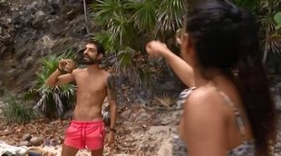 'Supervivientes 2019': Dakota se enfrenta a Fabio tras acusar a Violeta de comer en sus evacuaciones