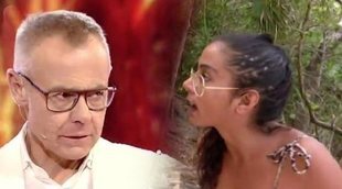 Jordi González se encara con Dakota en 'Supervivientes' para desmentir que los evacuados reciben más comida