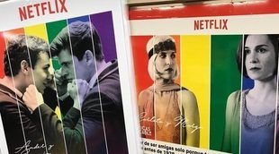 El reivindicativo mensaje de Netflix en Chueca: "Si miran, que miren"