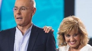 María Teresa Campos no quiere saber nada de Jordi González y le niega el saludo en la boda de Belén Esteban