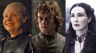 Alfie Allen, Gwendoline Christie y Carice van Houten se presentaron a los Emmy por su cuenta