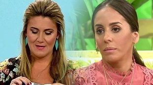 Anabel Pantoja se realiza en 'Sálvame' un test de embarazo en directo