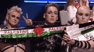 La UER sancionará a Islandia por las banderas de Palestina que Hatari mostró en Eurovisión