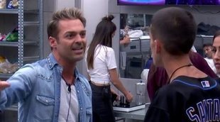 Tensión entre El Cejas y Hugo Castejón en 'GH VIP 7': "Me llamas niñato, pero tengo más cabeza que tú"