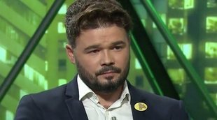 Gabriel Rufián carga contra Pablo Iglesias en 'laSexta noche' y adelanta: "La izquierda va a pringar"