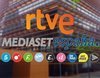 La CNMC inicia un expediente sancionador contra TVE y Mediaset por incumplir la normativa publicitaria